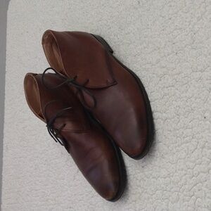 Imported Leather Chukka Boots (Made in Portugal)  10.5 US = 44 EU